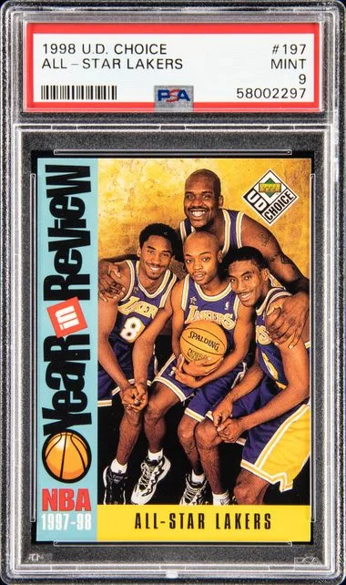 1998-99 UD Choice Lakers #197 card image