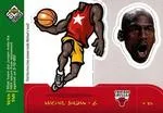 1998-99 UD Choice Michael Jordan Mini Bobbing Heads #30 card image