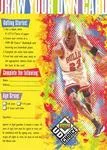 1998-99 UD Choice Michael Jordan Draw Your Own Card #NNO card image