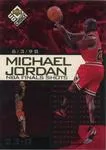 1998-99 UD Choice Preview Michael Jordan NBA Finals Shots #1 card image