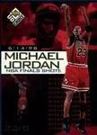 1998-99 UD Choice Preview Michael Jordan NBA Finals Shots #10 card image