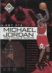 1998-99 UD Choice Preview Michael Jordan NBA Finals Shots #7 card image