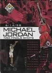 1998-99 UD Choice Preview Michael Jordan NBA Finals Shots #9 card image