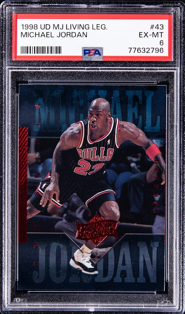 1998-99 UD MJ Living Legend Michael Jordan #43 card image