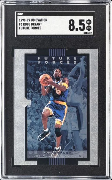 1998-99 UD Ovation Future Forces Kobe Bryant #F3 card image