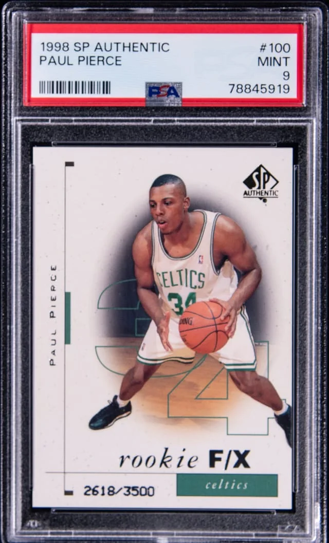 1998-99 UD SP Authentic Paul Pierce #100 card image