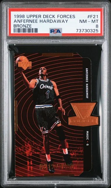 1998-99 Upper Deck Anfernee Hardaway Forces Bronze #F21 card image