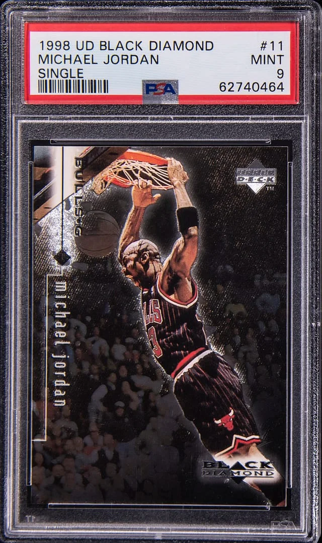 1998-99 Upper Deck Black Diamond Michael Jordan Single #11 card image