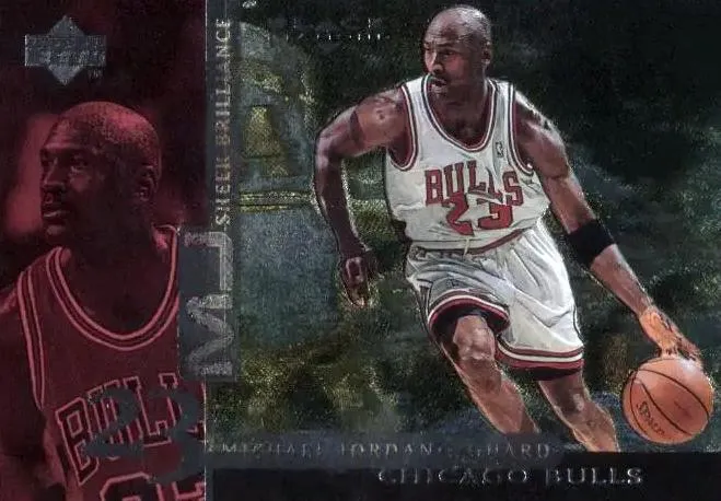 1998-99 Upper Deck Black Diamond Michael Jordan MJ Sheer Brilliance #B23 card image