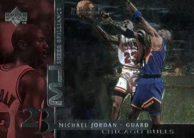 1998-99 Upper Deck Black Diamond Michael Jordan MJ Sheer Brilliance #B25 card image