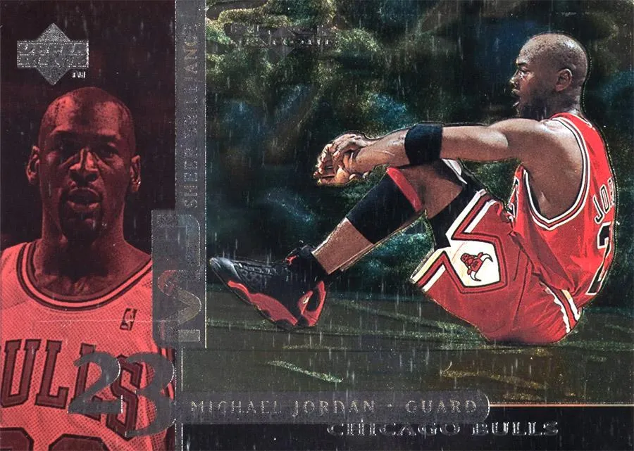 1998-99 Upper Deck Black Diamond Michael Jordan MJ Sheer Brilliance #B5 card image
