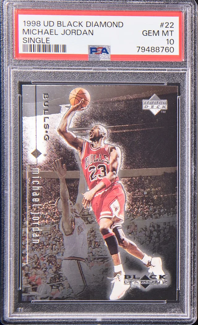 1998-99 Upper Deck Black Diamond Michale Jordan Single #22 card image