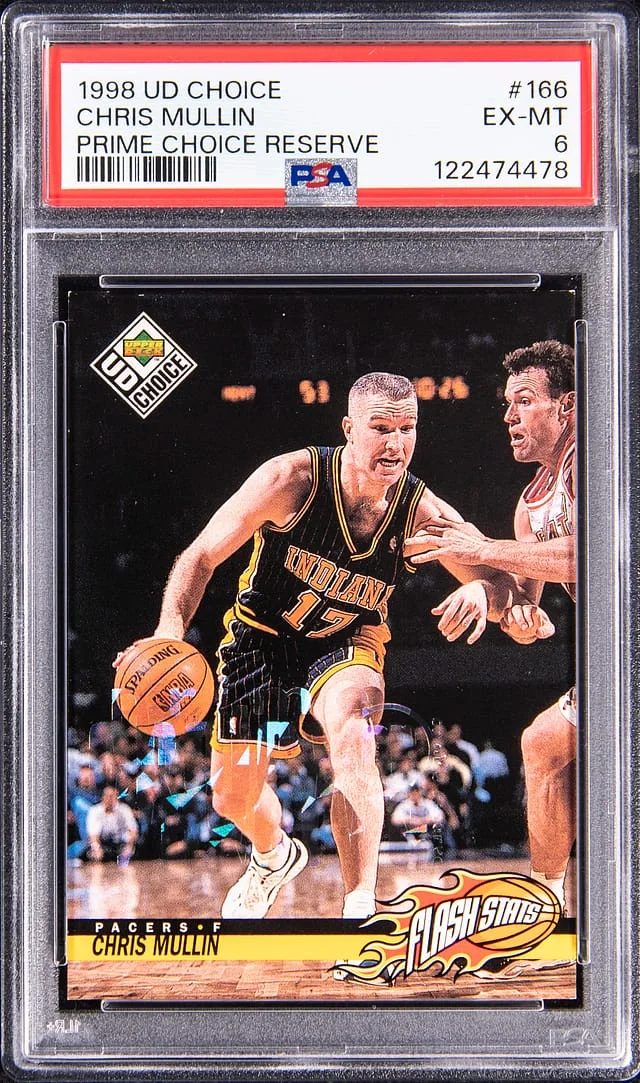 1998-99 Upper Deck Choice Chris Mullin Prime Choice Resrve #166 card image