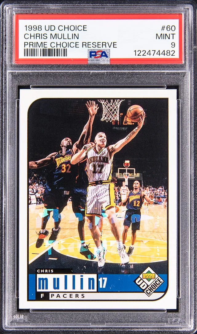 1998-99 Upper Deck Choice Chris Mullin Prime Choice Reserve #60 card image