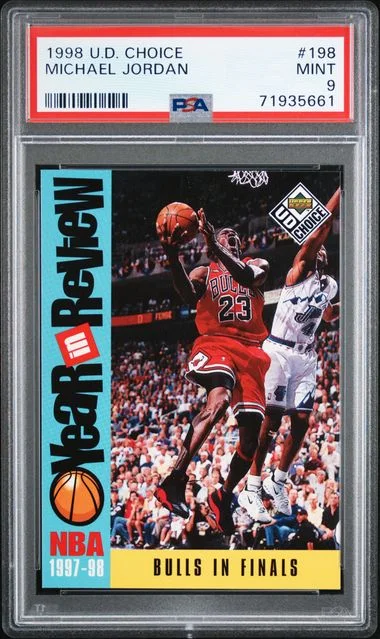 1998-99 Upper Deck Choice Michael Jordan #198 card image