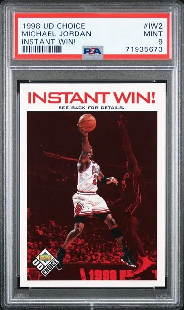 1998-99 Upper Deck Choice Michael Jordan Instant Win! #IW2 card image