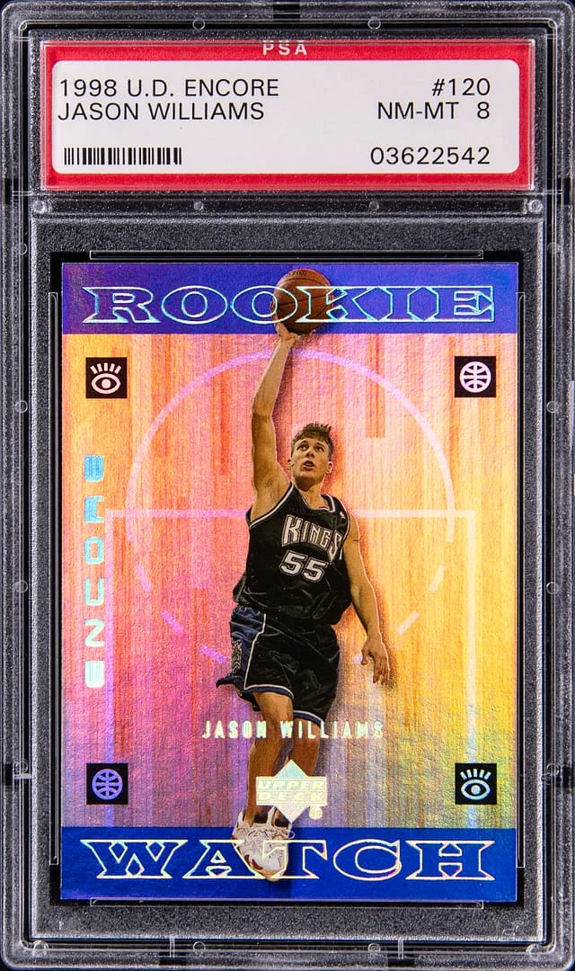 1998-99 Upper Deck Encore Jason Williams #120 card image