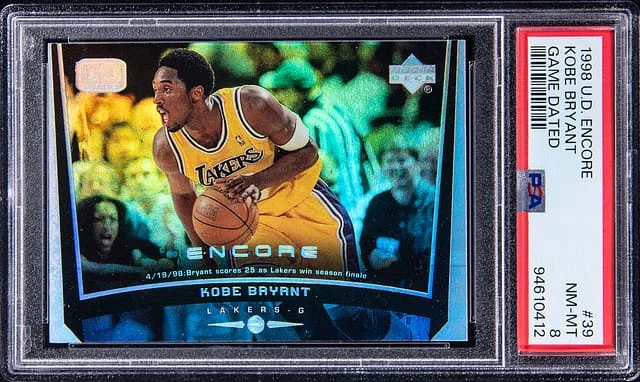 1998-99 Upper Deck Encore Kobe Bryant Game Dated #39 card image