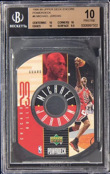 1998-99 Upper Deck Encore Michael Jordan Powerdeck #6 card image