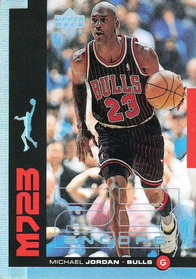 1998-99 Upper Deck Encore Michael Jordan MJ23 #M13 card image
