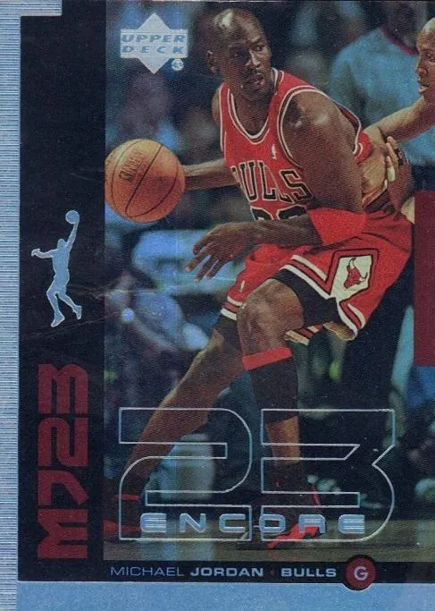 1998-99 Upper Deck Encore Michael Jordan MJ23 #M19 card image