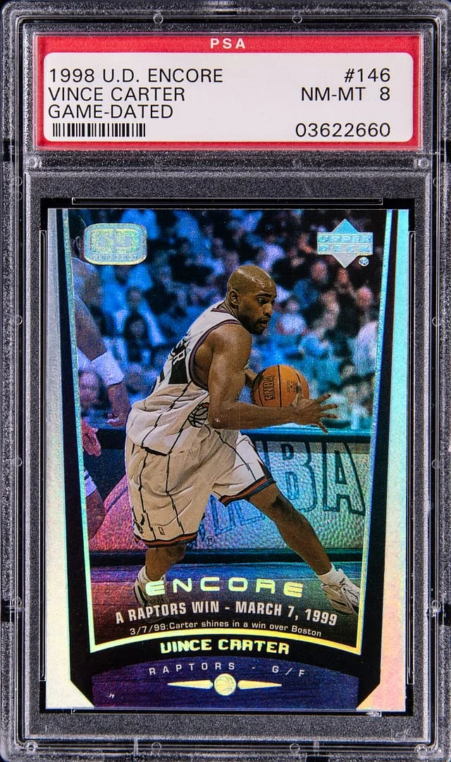 1998-99 Upper Deck Encore Vince Carter #146 card image
