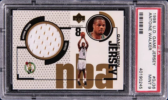 1998-99 Upper Deck Game Jersey Antoine Walker Game-Used #GJ36 card image
