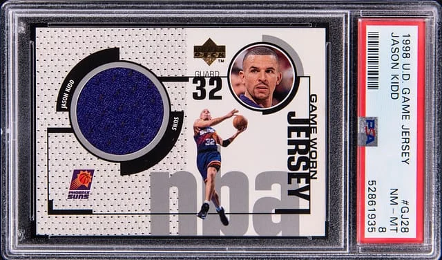 1998-99 Upper Deck Game Jersey Jason Kidd Game-Used #GJ28 card image