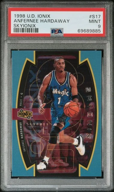 1998-99 Upper Deck Ionix Anfernee Hardaway Skyionix #S17 card image