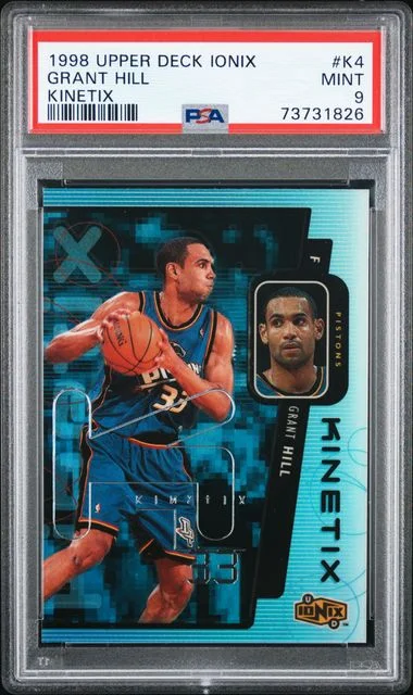 1998-99 Upper Deck Ionix Grant Hill Kinetix #K4 card image