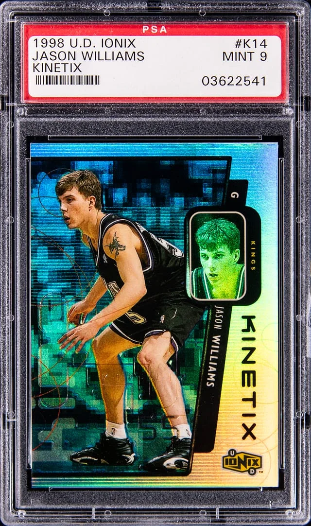 1998-99 Upper Deck Ionix Jason Williams Kinetix #K14 card image