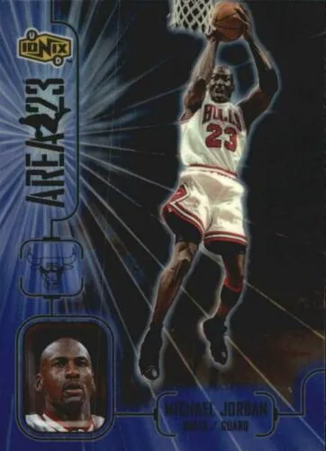 1998-99 Upper Deck Ionix Michael Jordan Area 23 #A5 card image