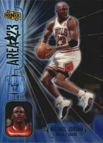1998-99 Upper Deck Ionix Michael Jordan Area 23 #A6 card image
