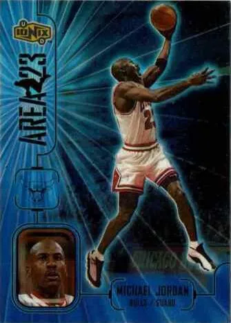 1998-99 Upper Deck Ionix Michael Jordan Area 23 #A7 card image