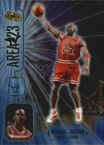 1998-99 Upper Deck Ionix Michael Jordan Area 23 #A9 card image