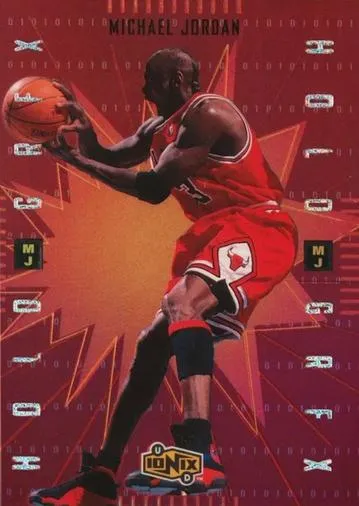 1998-99 Upper Deck Ionix Michael Jordan MJ HoloGrFX #MJ8 card image