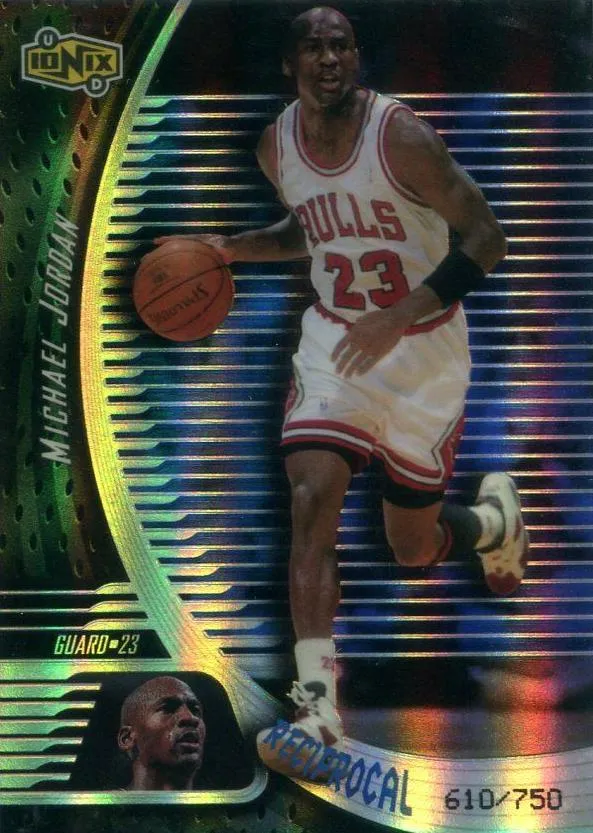 1998-99 Upper Deck Ionix Michael Jordan Reciprocal #R1 card image