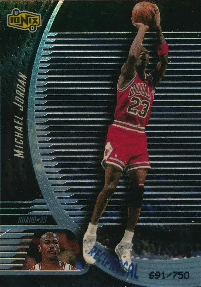 1998-99 Upper Deck Ionix Michael Jordan Reciprocal #R2 card image