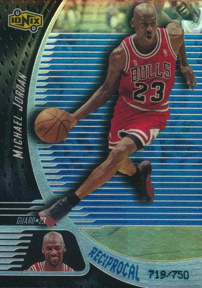 1998-99 Upper Deck Ionix Michael Jordan Reciprocal #R5 card image