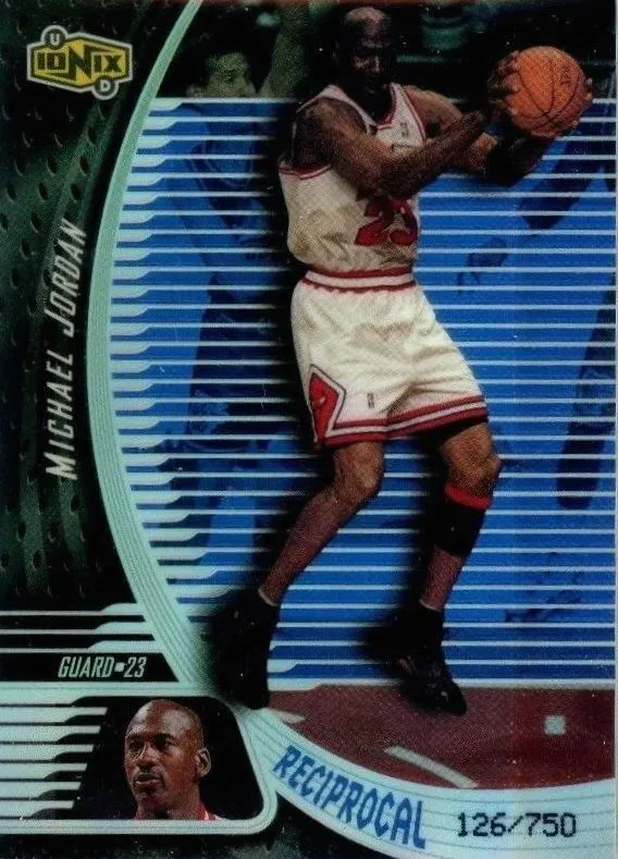 1998-99 Upper Deck Ionix Michael Jordan Reciprocal #R6 card image