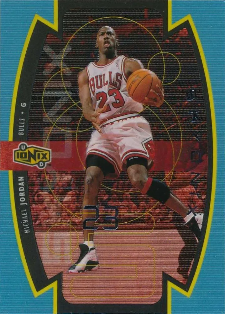 1998-99 Upper Deck Ionix Michael Jordan Skyonix #S1 card image