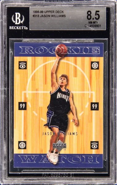1998-99 Upper Deck Jason Williams #318 card image