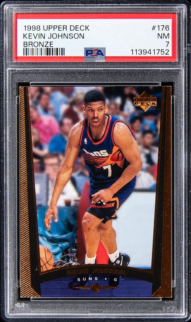 1998-99 Upper Deck Kevin Johnson Bronze #176 card image