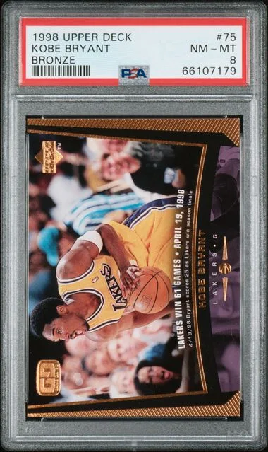 1998-99 Upper Deck Kobe Bryant Bronze #75 card image