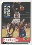 1998-99 Upper Deck Mattel NBA Super Stars Cards Michael Jordan #NNO card image