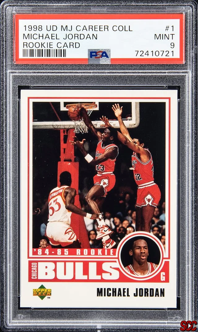 1998-99 Upper Deck Michael Jordan MJ Career Collection #1 card image