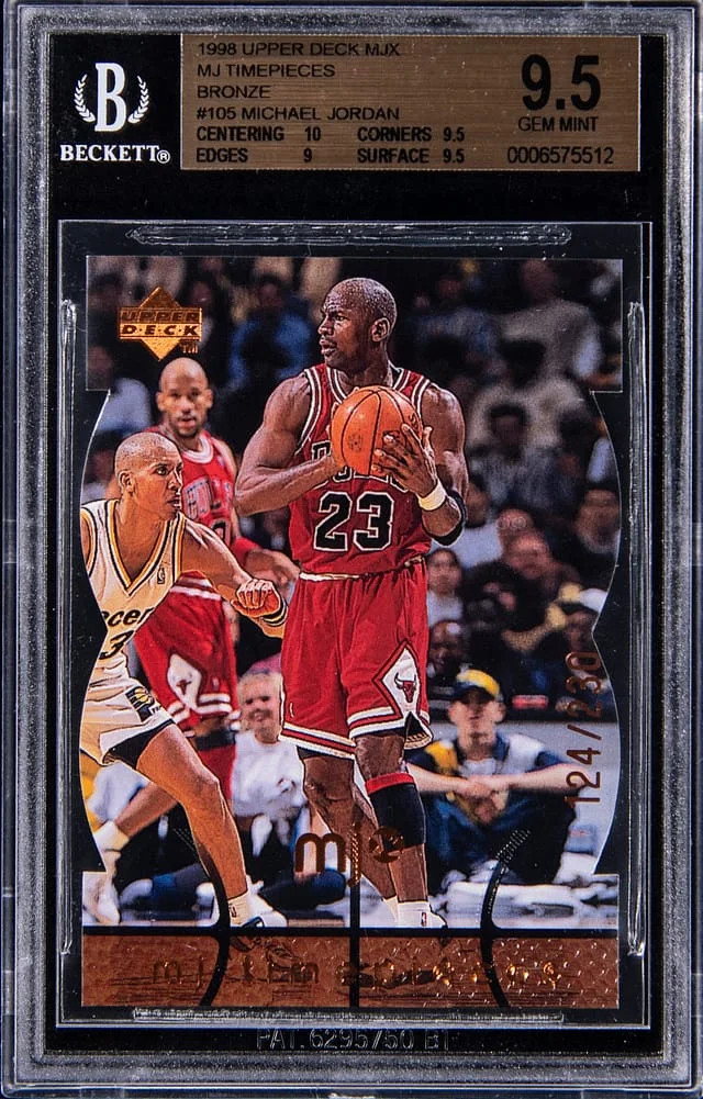 1998-99 Upper Deck Michael Jordan Jordan Living Legend Timeframe #105 card image