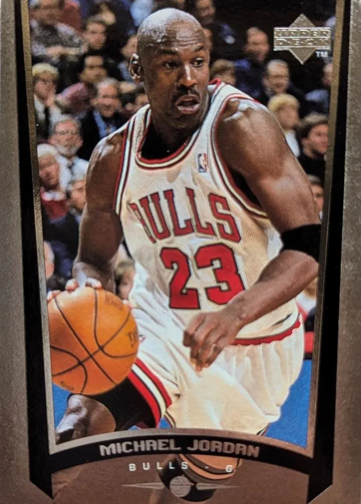 1998-99 Upper Deck Michael Jordan Promotional Sample #123 card image