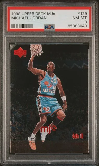 1998-99 Upper Deck Michael Jordan MJx #129 card image