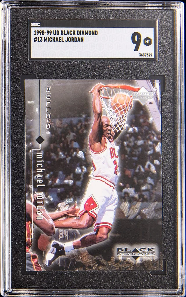 1998-99 Upper Deck Michael Jordan Diamond #13 card image